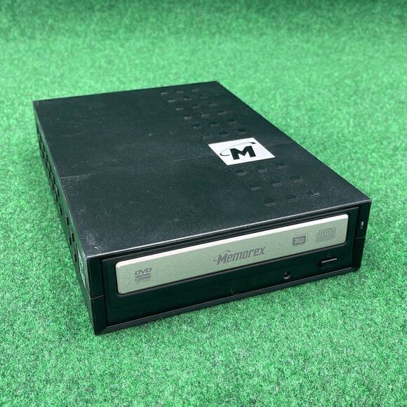 Memorex MRX-525GE Black Extrenal USB 2.0 Dual Layer Multi Format DVD Recorder - Picture 3 of 5